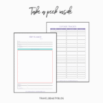 Travel Planner and Journal - TravelBeautyBlog