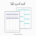 Travel Planner and Journal - TravelBeautyBlog