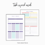 Travel Planner and Journal - TravelBeautyBlog