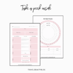 Self Care Planner - TravelBeautyBlog