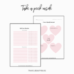 Self Care Planner - TravelBeautyBlog