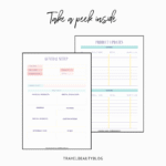 Etsy Shop Planner - TravelBeautyBlog