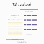 Etsy Shop Planner - TravelBeautyBlog